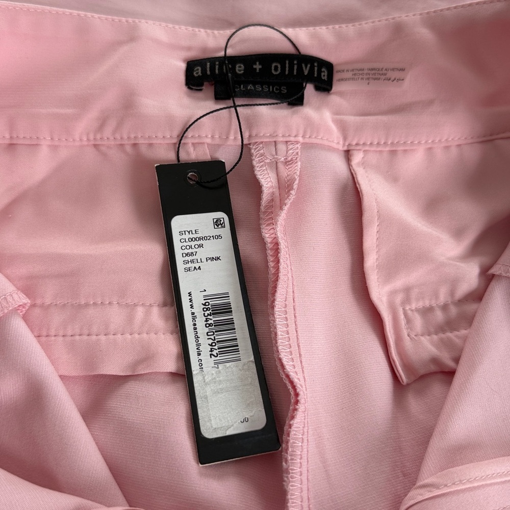 NWT Alice + Olivia ALEXANDER TROUSER - Picture 5 of 7